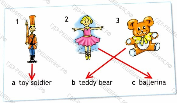 Спотлайт 2 44. My Toys ! Ballerina английский. Teddy Bear Toy Soldier балерина Пинк. Read and draw lines 2 класс. Teddy Bear Ballerina Toy Soldier карточки.